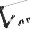 EHJRE Metal Sway Bar RC Car Anti Sway Bar Anti Roll Mount Swaybar 1/10 RC Crawler Car, Black view 2