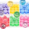 120 Pack Valentines Day Galaxy Bulk Slime Kit, Slimes Party Favors for Kids, Stress Relief Toys, Classroom Rewards and Birthday Goodie Bag Fillers, Non-Sticky, Stress Relief Slime for Girls and Boys view 3