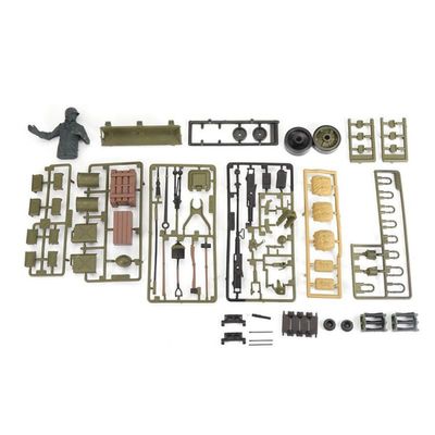 for 1/16 Henglong Tank 3898-1 USA Sherman M4A3 RC Tank Plastic Soldier Accessories Parts Bag