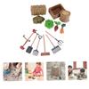 KONTONTY 13Pcs Mini Farm Tool Set PVC Simulation Model for Sand Table and Garden Decor Compact Micro Landscape Accessories for Scenes view 2