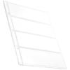 CAXUSD 10pcs Currency Holder Pages for Money Collecting Sleeves with Rows for Easy Storage and Display and Portable Currency Album Inserts for Collectors view 1