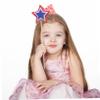 Abaodam 2pcs Star-shaped Fairy Wands for Independence Day Celebration Shiny Felt Decor for Patriotic Parties Fun Cosplay Favors Home Decoration view 2