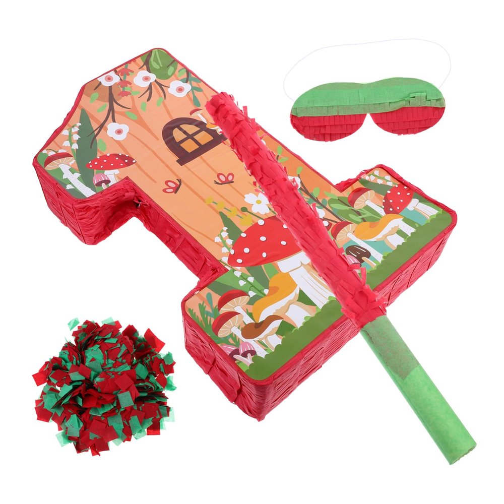 ABOOFAN 1set Cute Mushroom for Birthday Party Unique Candy Game Prop and Decoration for Boys and Girls Theme Celebration