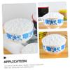 CHICAMPERA Artificial Steamed Rice Display Prop Blue and White Bowl Realistic Cooked Rice Model for Photography and Decoration and Long-Lasting Fake Food Decor view 3