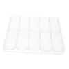 ERINGOGO 2pcs Convenient Poker Chip Holder Tray Sturdy Acrylic Poker Chip Storage Multi-grid Box for Games view 1
