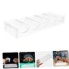 ERINGOGO 2pcs Convenient Poker Chip Holder Tray Sturdy Acrylic Poker Chip Storage Multi-grid Box for Games view 4