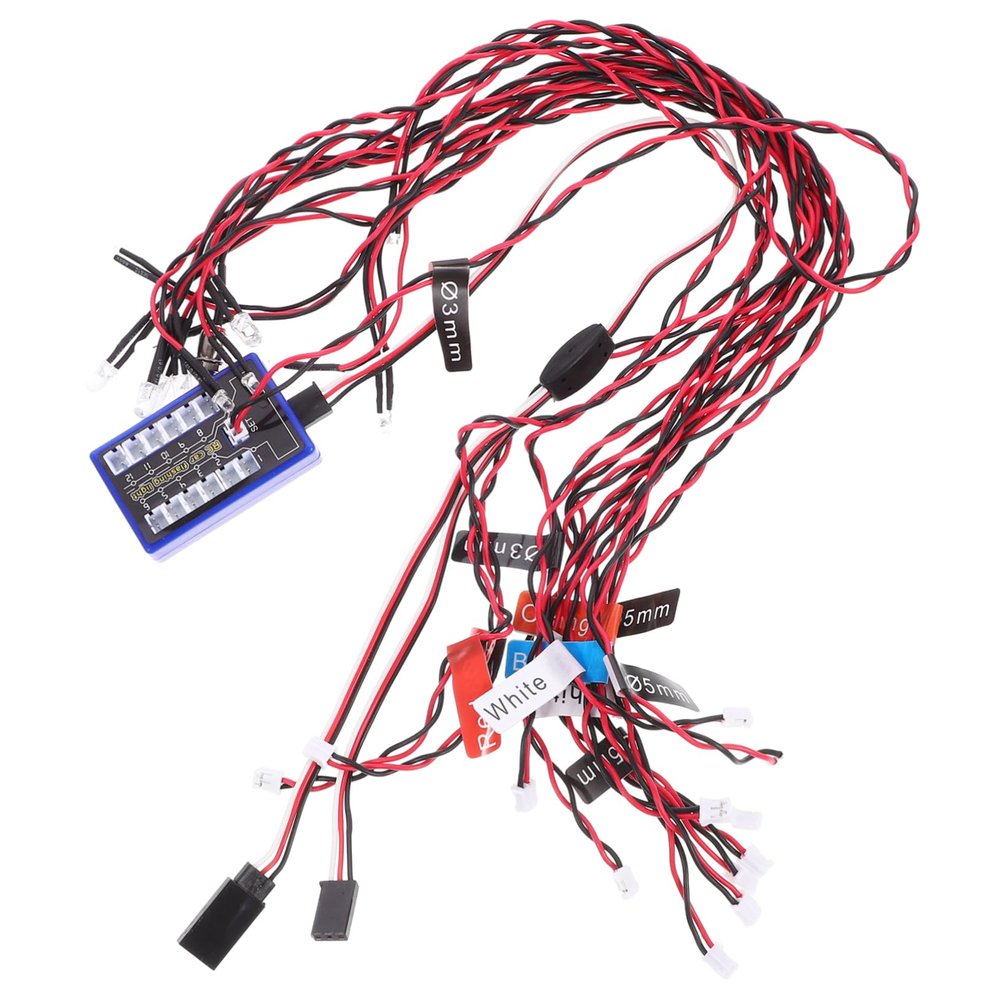 Abaodam Led Lights for Remote Control Toys Car Toy Lights Replacement and Girls Cognitive Model Supplies