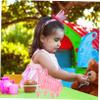 Gogogmee 2Pcs Mini Shopping Cart Cute Desktop Props for for Playtime and Photo Shoots Random Styles view 4
