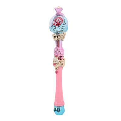 ERINGOGO Glow Fairy Flashing LED Operated Princess Sensory for up Party Stick Glowing Wand Plaything Decorative Fairy Wand Girl Heart Light Colorful Abs