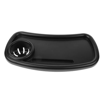 Abaodam Stroller Snack Tray Removable Design Food Storage Tray for Easy Mealtime The Go Compatible Stroller Models Includes Drinks Holder
