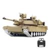 PIONEERX 1:16 RC Tank, 2.4Ghz SEP V2 Main Battle Remote Control Tank Model Toys with Smoke, Sound and Lights, That Shoots for Adults - Metal Upgraded Version view 1