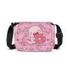 Rshubino Cherry Donut Axolotl Little Girls Purses with Adjustable Shoulder Strap Cute Cellphone Pouch with Zipper Pockets Soft Flap Crossbody Bag for Outdoor view 1