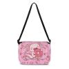 Rshubino Cherry Donut Axolotl Little Girls Purses with Adjustable Shoulder Strap Cute Cellphone Pouch with Zipper Pockets Soft Flap Crossbody Bag for Outdoor view 2