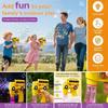 Bubble Gun for Kids Toddlers, School Bus Automatic Bubble Machine with LED Lights, 2 Bubble Solutions Included, Outdoor Toys for Boys Girls 3-8, Birthday Easter Christmas Party Gifts view 3