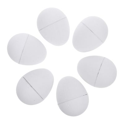 BATHVEVE 6pcs Paper Easter Eggs Unfinished for Creative Painting for Easter Decorations and Family Activities