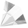 GLEAVI Optical Glass Pyramid Prism for Photography and Science Experiments Decor Sun Catcher for Classroom and Home Decor view 1