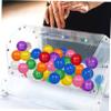 DECHOUS 75pcs Plastic Raffle Hollow Game Prop for Lottery Activities Party Game Accessories for Birthdays and Corporate Events view 3
