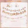 13th Birthday Decorations Banner Girls - 4 Pcs Rose Gold Official Teenager Party Banner Glitter Twinkle Hanging Streamer For Girl 13 Years Old Party Decor view 3