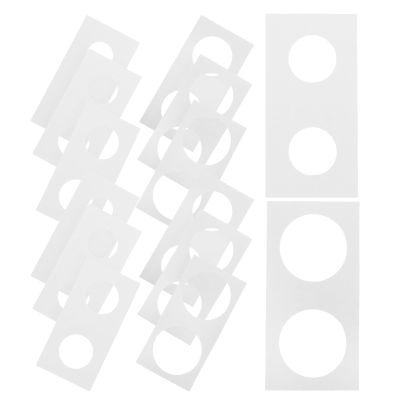 Kisangel 300pcs Assorted Holders for Collectors Cardboard for Easy Organization and of Collections for Display and Storage