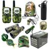 CEREM Kids Explorer Kit - 10-in-1 Nature Explore Set with Walkie Talkies, Binoculars, Compass, LED Flashlight - Outdoor Adventure Kit for Boys and Girls - Complete Camping Gear Bundle view 2