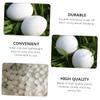 COLLBATH 28Pcs Realistic Fake Pigeon Eggs for Incubation High Imitation Plastic Eggs for Pigeon Breeding Reusable Environmental Friendly Decor Eggs for Projects and Crafts view 4