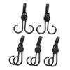 Alipis 5pcs Stroller Hooks Versatile Hooks for Diaper Bags Groceries Purses for Use Easy Installation and Lightweight Design view 1