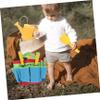 CHICAMPERA Flower Planting Tools Boys and Girls Gardening Shovels Portable Weeding Tools Garden Kit view 3