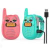 Qniglo Walkie Talkies for Kids, Rechargeable walkie Talkie Watch for Kids3-Mile Range, 7-Day Standby, VOX Backlit LED Screen Great Gift for Girls and Boys Ages 3-12 (2-Pack) view 1