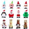 FELTECHELECTR 12pcs Christmas Themed Wind-up Toys for Boys and Girls Fun Walking Toys for Xmas Parties and Pranks Safe and Playthings for Holiday Celebrations view 1