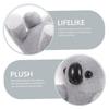 Abaodam 2pcs Plush Snap Bracelets Adorable Stuffed Animal Wristbands for Birthday Party Favors Jungle Theme Decorations Comfortable and Lightweight Slap Bands for Boys and Girls view 4