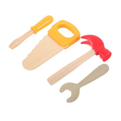 Toddmomy 4pcs Educational Mechanic Toy Tool with Hammers Screwdriver and Saw for School Projects and Birthday Parties