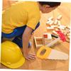 Toddmomy 4pcs Educational Mechanic Toy Tool with Hammers Screwdriver and Saw for School Projects and Birthday Parties view 4