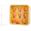 Happyyami Wall-Mounted Figure Display Cabinet Adhesive Collection Shelf Easy Installation Sturdy Display Box for Organizing Action Figures and Collectibles view 1