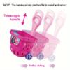 36 Luxury Fashion Makeup and Styling Sets for Kids, Including Makeup and Hair Sets with Luggage, hairdryer, Brushes, Lipstick, Mirror and Bobby pins - Educational Toys for Girls Over 3 Years Old. view 2