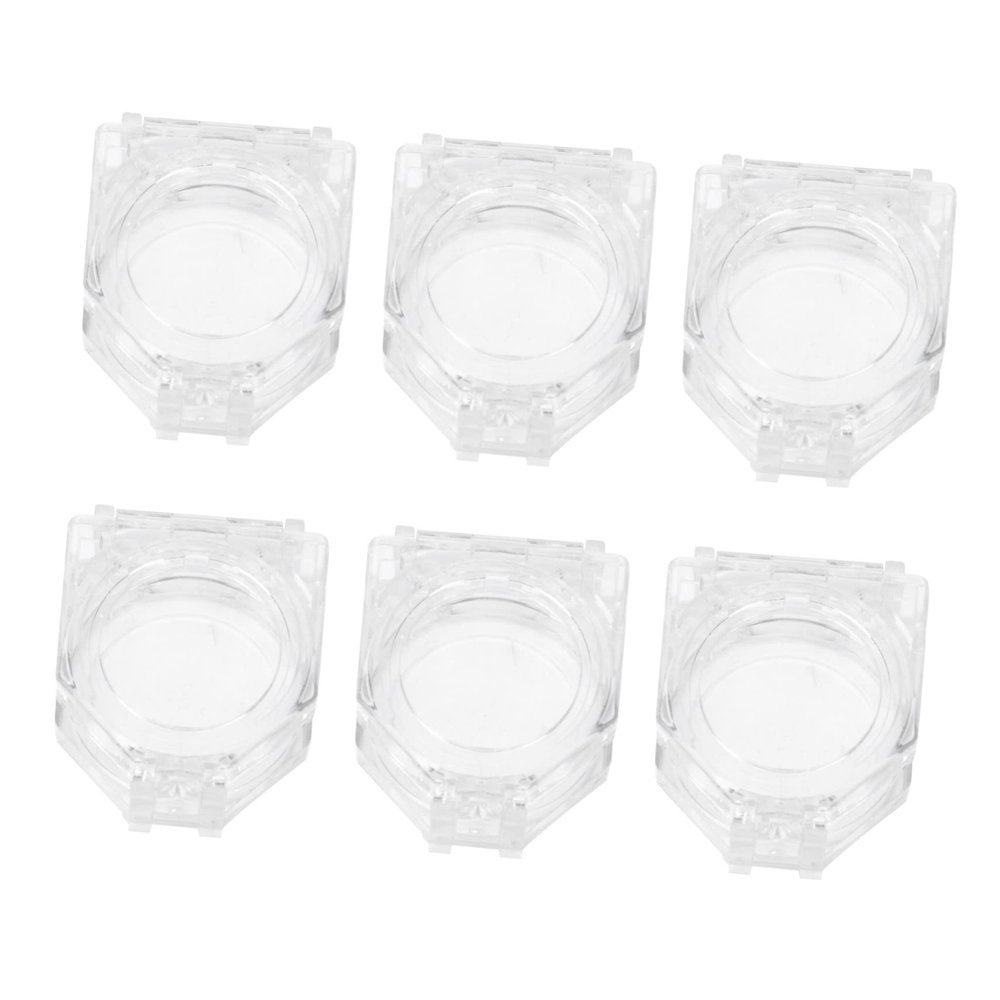 OUNONA 6pcs Emergency Stop Switch Push Creative Button Covers Corrosion Resistant Protective Covers