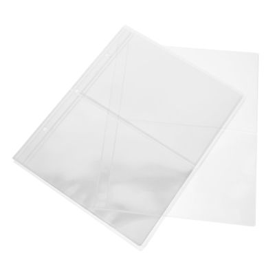 Angoily 1bag Banknote Collection Album Pages Protective Bill Sleeves for Currency Display