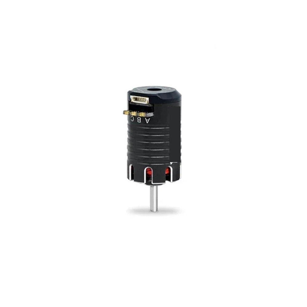 1525 Brushless Motor Sensored 13.5T 17.5T 21.5T 25.5T for 1/28 1/24 RC Car Mini-Z Kyosho Mr03 Pro(Black)