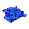 Aluminum 7075 Alloy Rear Upper and Lower Bulkhead for Traxxas 1:16 Mini Maxx/Mini Slash/XRT VXL 3S Monster Truck Upgrades - Blue view 1