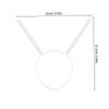 ABOOFAN 10pcs Long Hairband Base Unfinished Plastic Headband Frame for Diy Craft Hair Accessory view 2