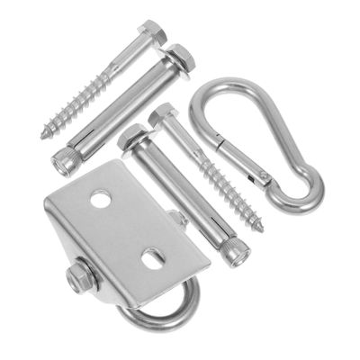 Alipis Swing Hangers Heavy Duty Hooks for Stainless Steel Swing Hanging Hardware for Hammocks and Playground Use Versatile