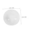 ERINGOGO Fillable Bingo Balls 30pcs Round Balls White for Party Game Raffle Drawing Openable Design Bright Colors Reusable view 2