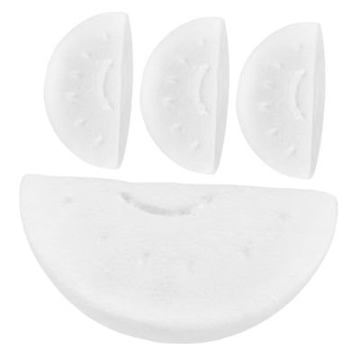JECOMPRIS DIY Art Surface Foam Watermelon Slice Blank Foam Spheres Simulated Fruit for Preschool Crafts