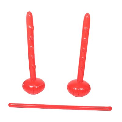 Milisten Interactive Jump Stick Game Inflatable Jumper for Boys and Girls Outdoor Fun