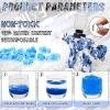 Electric Gel Ball Blaster 160+ FPS High Speed with Goggles, Rechargeable Gel Ball Splatter Toy - Shooting Team Game Outdoor Activities Party Gift for 14 Age Up (Blue) view 4