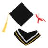 HOLIDYOYO Graduation Bear Costume Set Gown Cap Scroll Plush Stuffed Animal Outfit for Bachelor Doctoral Degrees Soft Graduation Attire for Memorable Celebrations view 1