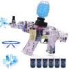 Electric Gel Ball Blaster 160+ FPS High Speed with Goggles, Rechargeable Gel Ball Splatter Toy - Shooting Team Game Outdoor Activities Party Gift for 14 Age Up (Light Pink) view 1