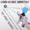 Electric Gel Ball Blaster 160+ FPS High Speed with Goggles, Rechargeable Gel Ball Splatter Toy - Shooting Team Game Outdoor Activities Party Gift for 14 Age Up (Light Pink) view 3
