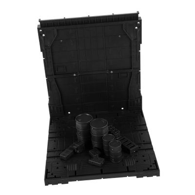 SUPVOX Model Display Stand Figures Plastic Storage Rack for Hobbyists Easy Assembly Storage Container for Model Pieces and DIY Projects