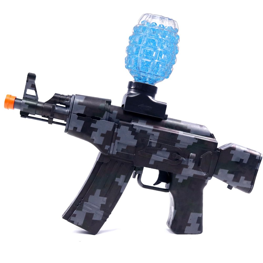 Electric Gel Ball Blaster 160+ FPS High Speed with Goggles, Rechargeable Gel Ball Splatter Toy - Shooting Team Game Outdoor Activities Party Gift for 14 Age Up (Black)
