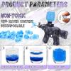 Electric Gel Ball Blaster 160+ FPS High Speed with Goggles, Rechargeable Gel Ball Splatter Toy - Shooting Team Game Outdoor Activities Party Gift for 14 Age Up (Black) view 4